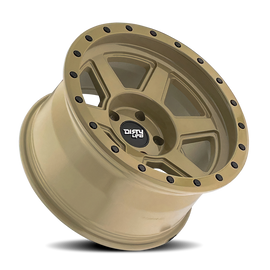 Dirty Life 9315 Compound 17x9 / 5x139.7 BP / -12mm Offset / 108mm Hub Desert Sand Wheel