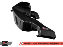 Charger l&#39;image dans la galerie, AWE Tuning Audi B9 SQ5 3.0T AirGate Carbon Fiber Intake w/ Lid