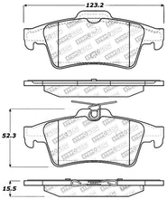 Laden Sie das Bild in den Galerie-Viewer, StopTech Performance 07-09 Mazdaspeed3 / 06-07 Mazdaspeed6 / 06-07 Mazda3 Rear Brake Pads