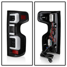 Charger l&#39;image dans la galerie, Spyder Chevy Silverado 19-20 LED Tail Light Black ALT-YD-CS19HAL-BK