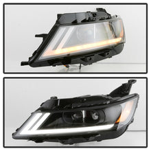 Charger l&#39;image dans la galerie, xTune 14-18 Chevy Impala (Excl Limited) DRL Halogen Proj Headlights - Blk (PRO-JH-CIM15-LB-BK)