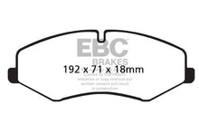 Laden Sie das Bild in den Galerie-Viewer, EBC 10-14 Land Rover LR4 5 Greenstuff Front Brake Pads