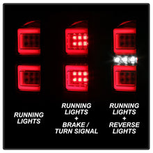 Cargar imagen en el visor de la galería, Spyder 16-17 Toyota Tacoma LED Tail Lights - Red Clear (ALT-YD-TT16-LED-RC)