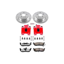 Cargar imagen en el visor de la galería, Power Stop 06-10 Jeep Commander Z36 Truck and Tow Kit w/ Calipers - Rear