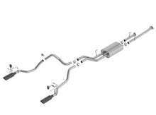 गैलरी व्यूवर में इमेज लोड करें, Borla 14-18 Toyota Tundra 4.6L/5.7L V8 AT 2&amp;4WD Crew Max Cat-Back Touring Exhaust - Black Chrome Tip