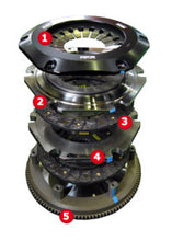 Laden Sie das Bild in den Galerie-Viewer, HKS LA CLUTCH TWIN GDB/GRB EJ207