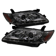 Carica l&#39;immagine nel visualizzatore di Gallery, Spyder Toyota Camry 07-09 Projector Headlights DRL Smoke High H1 Low H7 PRO-YD-TCAM07-DRL-SM