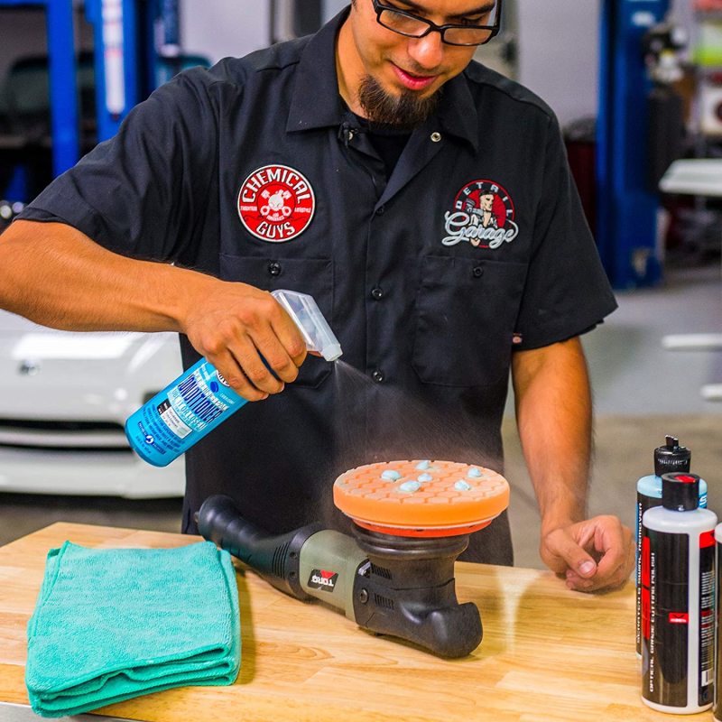 Chemical Guys Hex-Logic Quantum Medium-Heavy Cutting Pad - Orange - 6.5in - Single