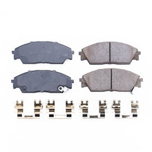 Charger l&#39;image dans la galerie, Power Stop 90-91 Honda Civic Front Z17 Evolution Ceramic Brake Pads w/Hardware