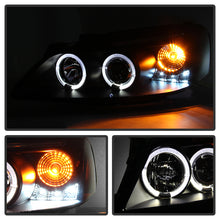 Carica l&#39;immagine nel visualizzatore di Gallery, Spyder Pontiac G6 2/4DR 05-08 Projector Headlights LED Halo LED Blk Smke PRO-YD-PG605-HL-BSM