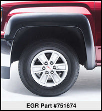 Carica l'immagine nel visualizzatore di Gallery, EGR 14+ Chev Silverado 5.8ft Bed Rugged Look Fender Flares - Set