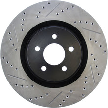 Carica l&#39;immagine nel visualizzatore di Gallery, StopTech Slotted &amp; Drilled Sport Brake Rotor