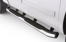 Laden Sie das Bild in den Galerie-Viewer, Lund 07-17 Chevy Silverado 1500 Crew Cab (Excl. 11-17 Diesel) 5in. Oval Bent Nerf Bars - Chrome