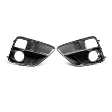 Charger l&#39;image dans la galerie, Seibon 2015+ Subaru Impreza WRX/STi Carbon Fiber Fog Light Surrounds (pair)