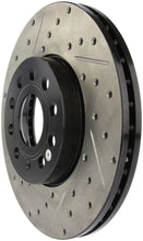 Laden Sie das Bild in den Galerie-Viewer, StopTech Slotted &amp; Drilled Sport Brake Rotor
