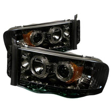 Laden Sie das Bild in den Galerie-Viewer, Spyder Dodge Ram 1500 02-05/Ram 2500 03-05 Projector Headlights LED Halo LED Smke PRO-YD-DR02-HL-SMC