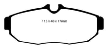 Charger l&#39;image dans la galerie, EBC 05-10 Ford Mustang 4.0 Bluestuff Rear Brake Pads
