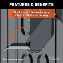 Carica l&#39;immagine nel visualizzatore di Gallery, Curt Q20 5th Wheel Hitch w/GM Puck System Legs
