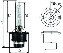 Charger l&#39;image dans la galerie, Hella D2S 35W High Intensity Discharge Capsule