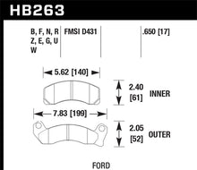 Carica l'immagine nel visualizzatore di Gallery, Hawk HPS Street Brake Pads