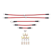 Laden Sie das Bild in den Galerie-Viewer, Power Stop 85-92 Chevrolet Camaro Front &amp; Rear SS Braided Brake Hose Kit