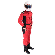 Laden Sie das Bild in den Galerie-Viewer, RaceQuip Red Chevron-5 Suit SFI-5 - 3XL