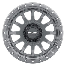 Carica l'immagine nel visualizzatore di Gallery, Method MR605 NV 20x10 -24mm Offset 8x180 124.1mm CB Gloss Titanium Wheel