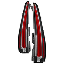 Charger l&#39;image dans la galerie, xTune 07-14 Cadillac Escalade Black LED 2in1 Tail Lights - ALT-JH-CAESC07-2IN1LED-BK