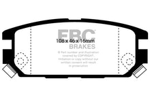 Carica l&#39;immagine nel visualizzatore di Gallery, EBC 91-93 Dodge Stealth 3.0 4WD Yellowstuff Rear Brake Pads