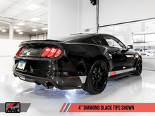 Charger l&#39;image dans la galerie, AWE Tuning S550 Mustang GT Cat-back Exhaust - Touring Edition (Diamond Black Tips)