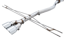 Charger l&#39;image dans la galerie, AWE Tuning 2016+ Honda Civic Si Track Edition Exhaust w/Front Pipe &amp; Dual Chrome Silver Tips