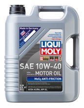 Load image into Gallery viewer, LIQUI MOLY 5L MoS2 Anti-Friction Motor Oil 10W40 - Single