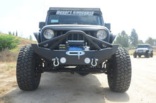 Load image into Gallery viewer, DV8 Offroad 07-18 Jeep Wrangler JK/JL FS-12 Mid Length Steel Front Bumper w/ Fog Lights