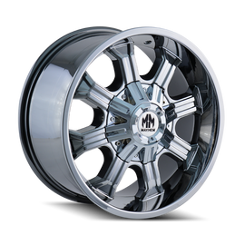 Mayhem 8102 Beast 20x9 / 6x135 BP / 18mm Offset / 106mm Hub Chrome Wheel