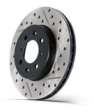Carica l&#39;immagine nel visualizzatore di Gallery, StopTech Select Sport Drilled &amp; Slotted Rotor - Left
