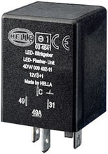 गैलरी व्यूवर में इमेज लोड करें, Hella Flasher Unit Led 12V 3+1