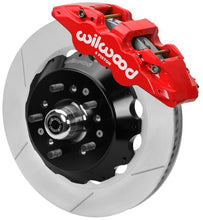 Carica l&#39;immagine nel visualizzatore di Gallery, Wilwood 70-81 FBody/75-79 A&amp;XBody AERO6 Frt BBK 14in Rtr Red Calipers Use w/ Pro Drop Spindle