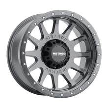Carica l'immagine nel visualizzatore di Gallery, Method MR605 NV 20x10 -24mm Offset 8x180 124.1mm CB Gloss Titanium Wheel