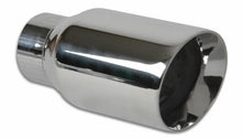 गैलरी व्यूवर में इमेज लोड करें, Vibrant 3in Round SS Exhaust Tip (Double Wall Angle Cut Beveled Outlet)