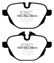 Laden Sie das Bild in den Galerie-Viewer, EBC 11+ BMW X3 2.0 Turbo (F25) Redstuff Rear Brake Pads