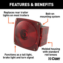 Load image into Gallery viewer, Curt Combination Trailer Light w/out License Plate Illumination