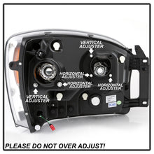 Laden Sie das Bild in den Galerie-Viewer, Spyder Dodge Ram 1500 06-08 V2 Projector Headlights - Light Bar DRL - Black (PRO-YD-DR06V2-LB-BK)