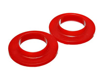 Laden Sie das Bild in den Galerie-Viewer, Energy Suspension Universal 2 1/8in ID 3 3/4in OD 3/4in H Red Coil Spring Isolators (2 per set)