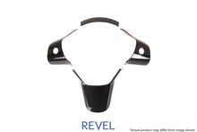 Cargar imagen en el visor de la galería, Revel GT Dry Carbon Steering Wheel Insert Covers Tesla Model 3 - 3 Piece