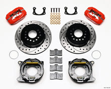 गैलरी व्यूवर में इमेज लोड करें, Wilwood Forged Dynalite P/S P-B Kit Drilled-Red New Big Ford 2.50in Offset