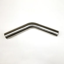 Carica l'immagine nel visualizzatore di Gallery, Stainless Bros 2.36in Diameter 1.5D / 3.5in CLR 45 Degree Bend 6.5in leg/6.5in leg Mandrel Bend - 2to4wheels