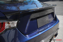Charger l&#39;image dans la galerie, Seibon 12-14 Subaru BRZ / Scion FRS Carbon Fiber Rear Trunk Garnish