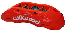 गैलरी व्यूवर में इमेज लोड करें, Wilwood Caliper-TX6R- R/H - Red 2.00/1.88/1.88in Pistons 1.50in Disc
