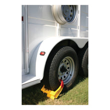 Carica l&#39;immagine nel visualizzatore di Gallery, Curt Wheel Chock Lock (Yellow Powder Coat)