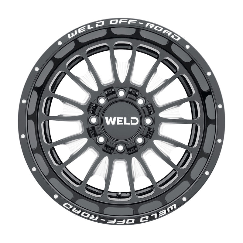 Weld Scorch 22x10 8x170 ET54 BS4.75 Gloss BLK MIL DIA 125.1